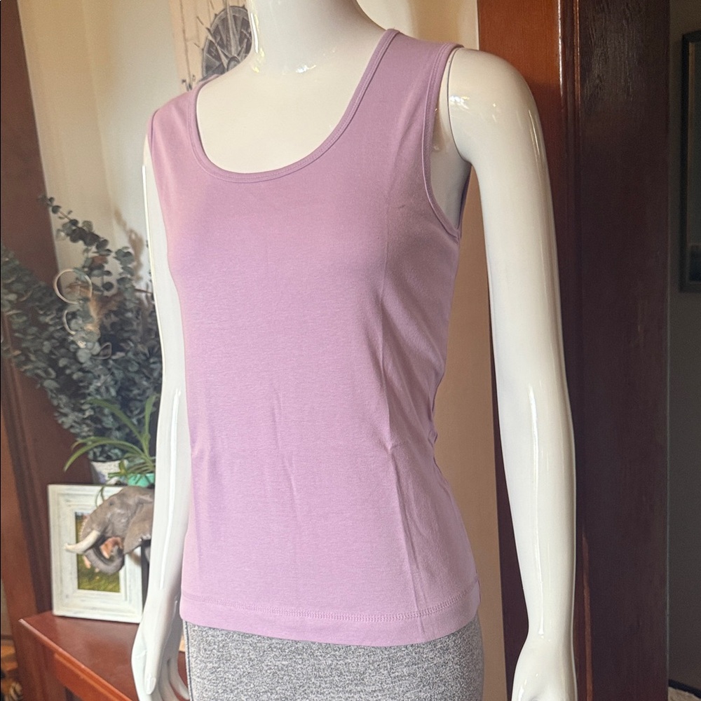 NWT northern reflections size small cotton Lavender Sleeveless Women's Top